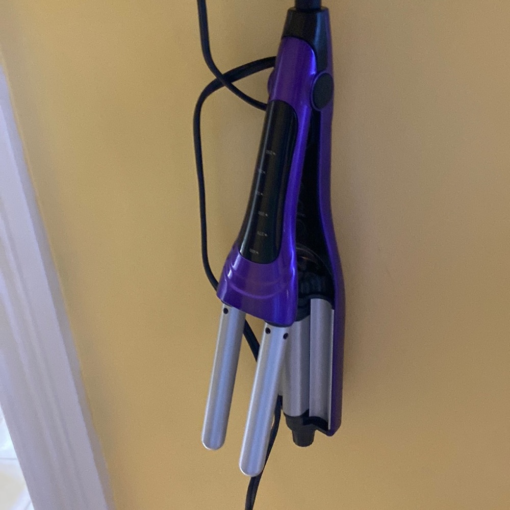 Purple Hair crimper/waver
